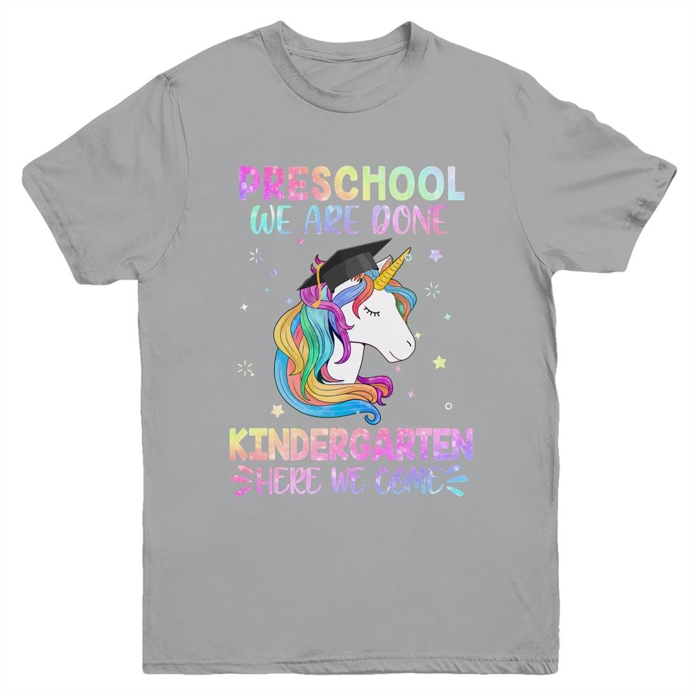 Preschool Graduation Magical Unicorn Gifts Youth Shirt | Siriustee.com