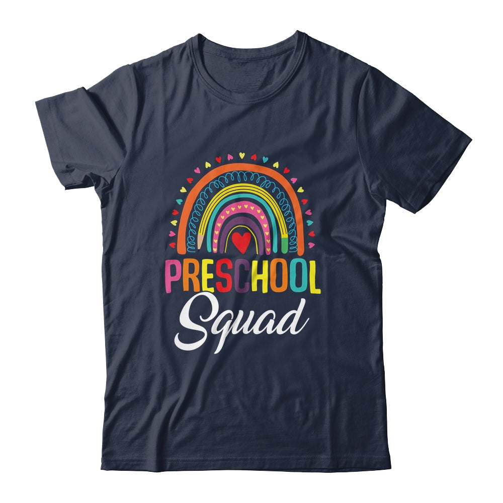 Preschool Squad Team For First Day Of School Teacher Kids Shirt & Hoodie | siriusteestore