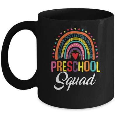 Preschool Squad Team For First Day Of School Teacher Kids Mug | siriusteestore