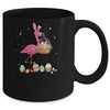 Pretty Easter Flamingo With Easter Basket Mug | siriusteestore