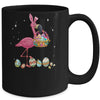 Pretty Easter Flamingo With Easter Basket Mug | siriusteestore