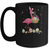 Pretty Easter Flamingo With Easter Basket Mug | siriusteestore