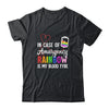 Pride Month Rainbow is My Blood Type LGBT Flag Shirt & Tank Top | siriusteestore