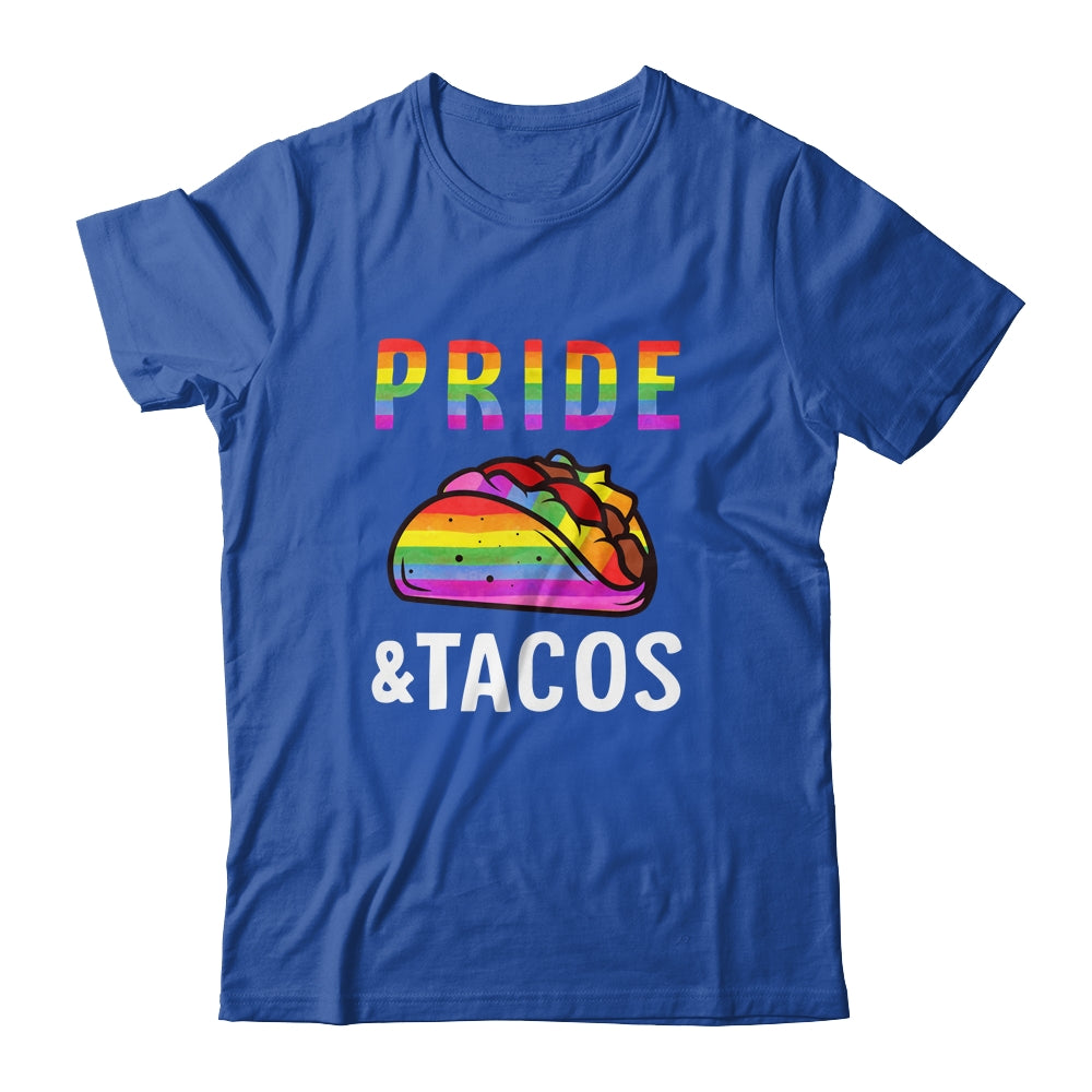 Pride Tacos LGBT LGBTQ Gay Pride Rainbow Flag Taco Lover Shirt & Tank Top | siriusteestore