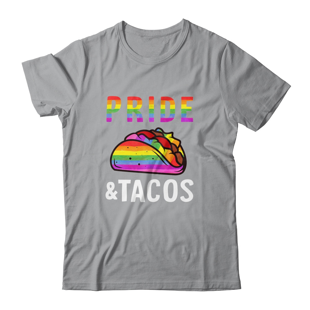 Pride Tacos LGBT LGBTQ Gay Pride Rainbow Flag Taco Lover Shirt & Tank Top | siriusteestore