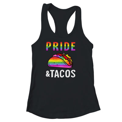 Pride Tacos LGBT LGBTQ Gay Pride Rainbow Flag Taco Lover Shirt & Tank Top | siriusteestore