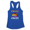 Pride Tacos LGBT LGBTQ Gay Pride Rainbow Flag Taco Lover Shirt & Tank Top | siriusteestore