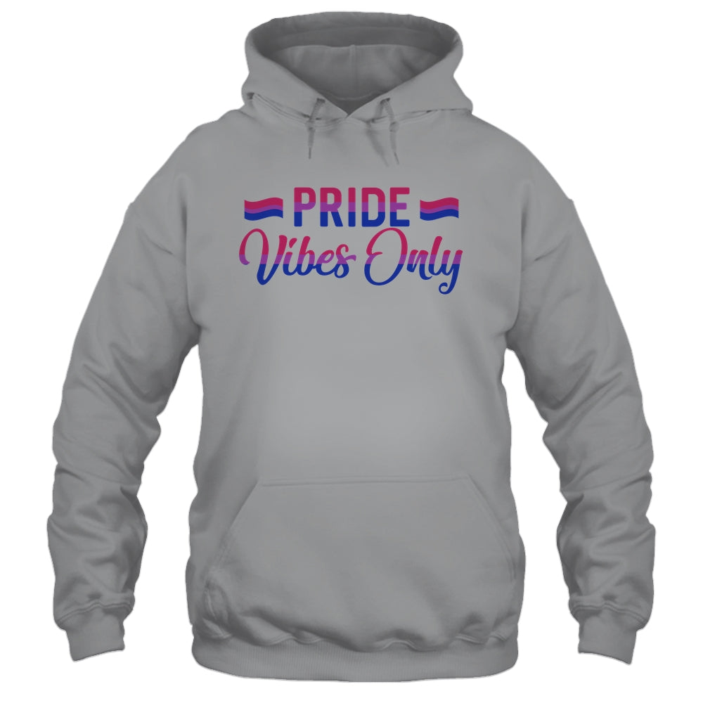 Pride Vibes Only Bisexual LGBTQIA Love Men Women Rainbow Shirt & Tank Top | siriusteestore
