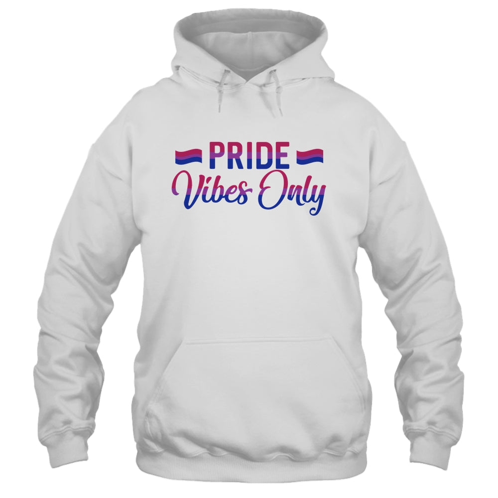 Pride Vibes Only Bisexual LGBTQIA Love Men Women Rainbow Shirt & Tank Top | siriusteestore
