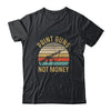 Print Guns Not Money Retro Sunset Vintage Distressed Shirt & Hoodie | siriusteestore