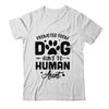 Promoted From Dog Aunt To Human Aunt Mother's Day Shirt & Tank Top | siriusteestore