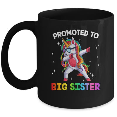 Promoted To Big Sister Again Dabbing Unicorn Cute Unicorn Mug | siriusteestore