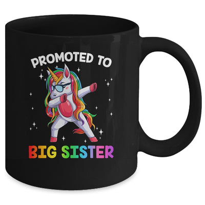 Promoted To Big Sister Again Dabbing Unicorn Cute Unicorn Mug | siriusteestore