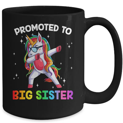 Promoted To Big Sister Again Dabbing Unicorn Cute Unicorn Mug | siriusteestore