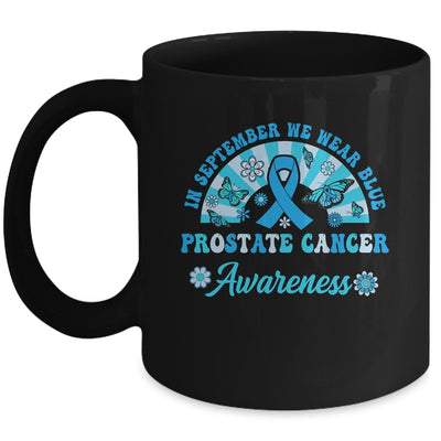 Prostate Cancer Awareness In September We Wear Blue Groovy Mug | siriusteestore