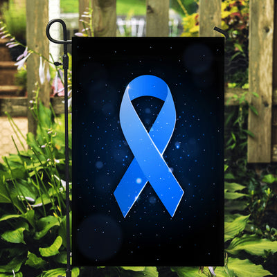 Prostate Cancer Colon Cancer Diabetes Awareness Flag Blue Ribbon | siriusteestore
