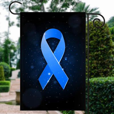 Prostate Cancer Colon Cancer Diabetes Awareness Flag Blue Ribbon | siriusteestore
