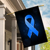 Prostate Cancer Colon Cancer Diabetes Awareness Flag Blue Ribbon | siriusteestore