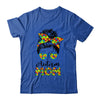 Proud Autism Mom Life Messy Mun Autism Awareness Women Shirt & Tank Top | siriusteestore
