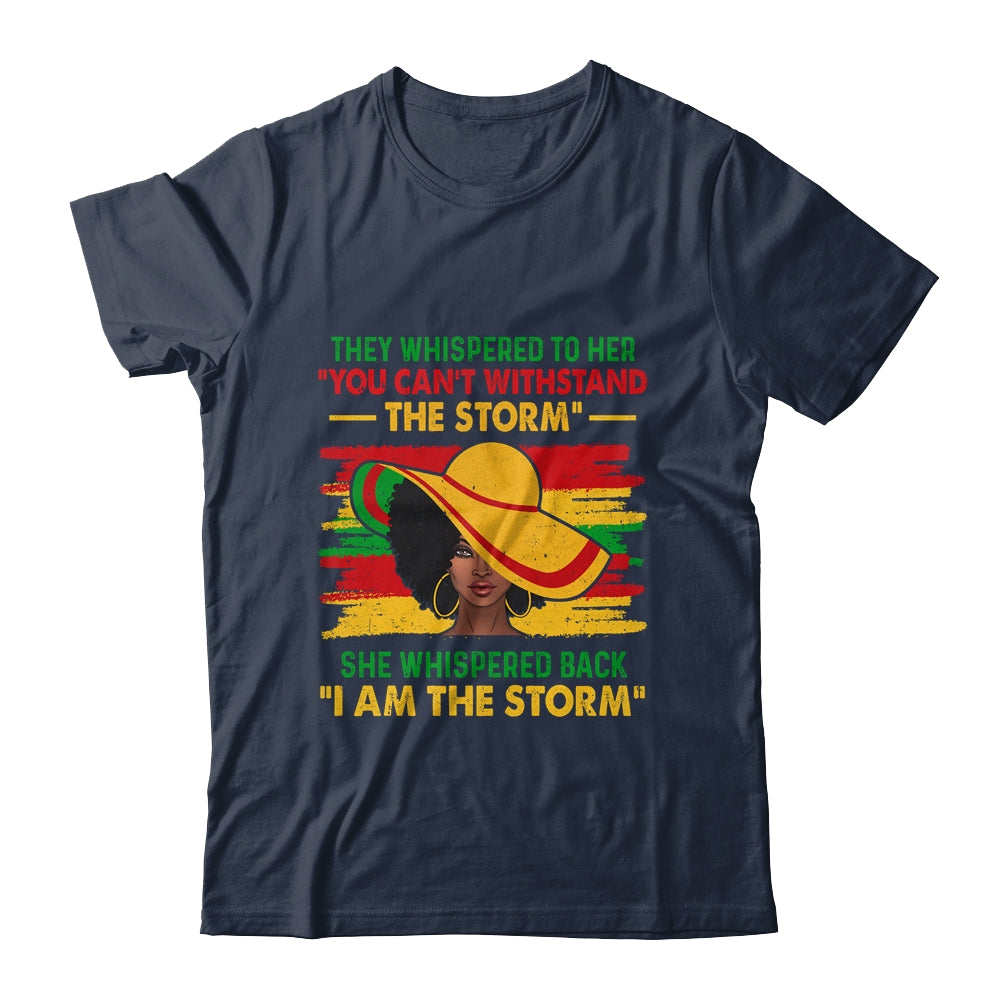 Proud Black African American Ladies Black History Month Shirt & Tank Top | siriusteestore