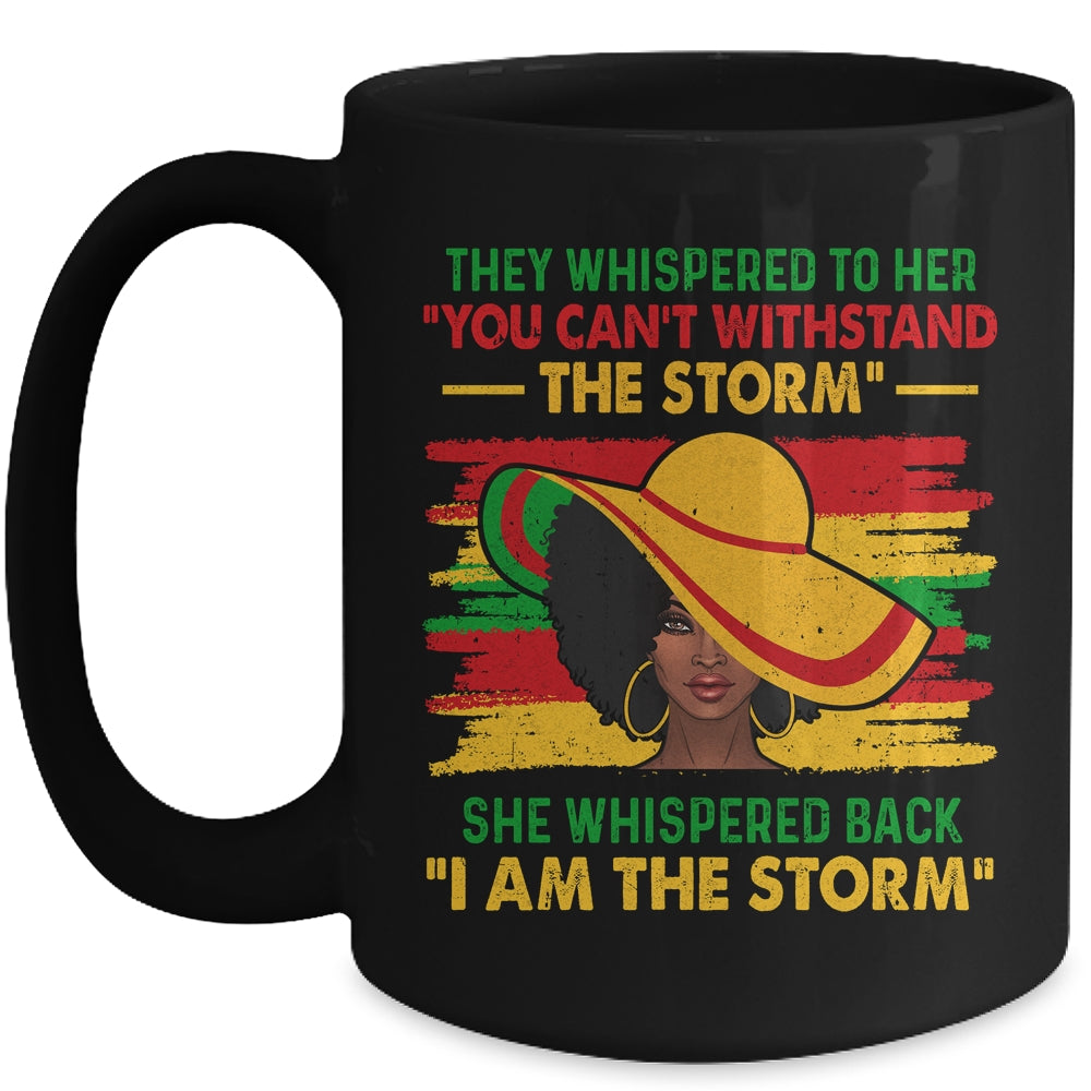 Proud Black African American Ladies Black History Month Mug | siriusteestore