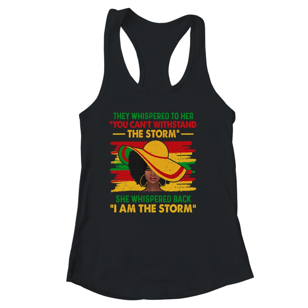 Proud Black African American Ladies Black History Month Shirt & Tank Top | siriusteestore