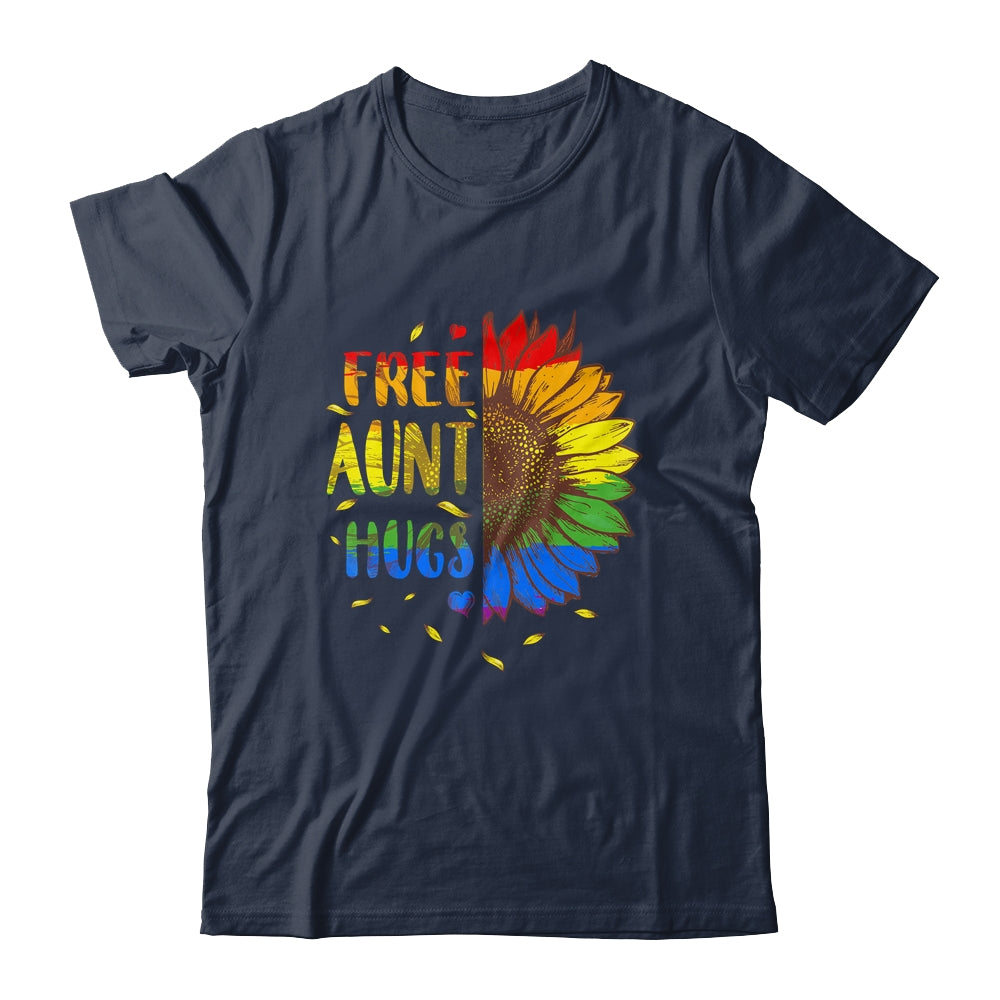 Proud LGBT Free Aunt Hugs LGBT Costume LGBT Gay Pride Shirt & Tank Top | siriusteestore