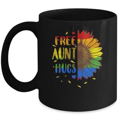 Proud LGBT Free Aunt Hugs LGBT Costume LGBT Gay Pride Mug | siriusteestore