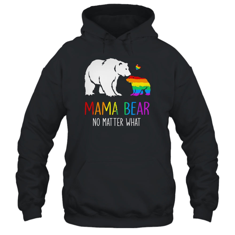 Proud Mom No Matter What LGBTQ LGBT Mom Pride Mama Bear Shirt & Tank Top | siriusteestore