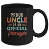 Proud Uncle Of Official Teenager 13th Birthday 13 Yrs Old Mug | siriusteestore