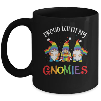 Proud With My Gnomies LGBTQ Gnomes Gay Pride Mug | siriusteestore