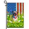 Pug American USA Flag 4th of July Dog Lover On Independence Day | siriusteestore