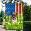 Pug American USA Flag 4th of July Dog Lover On Independence Day | siriusteestore