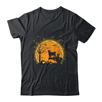 Pug Dog And Moon Funny Halloween Costume Gift Shirt & Sweatshirt | siriusteestore