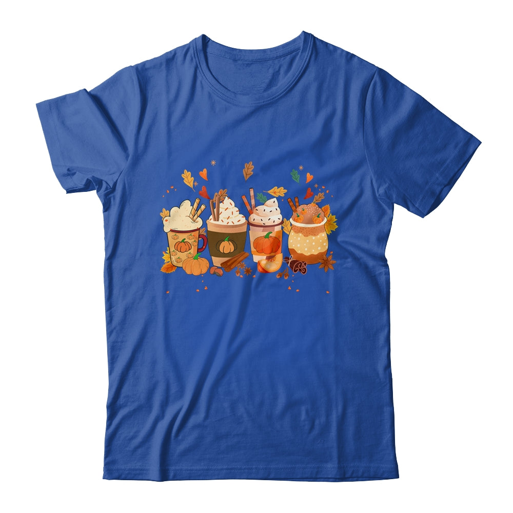 Pumpkin Spice Latte Fall Coffee Pumpkin Spice Thanksgiving Shirt & Tank Top | siriusteestore