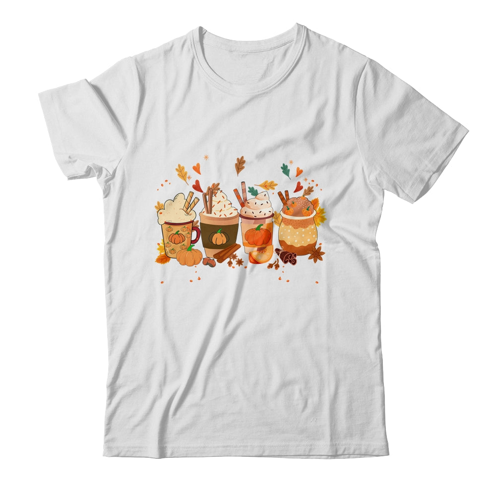 Pumpkin Spice Latte Fall Coffee Pumpkin Spice Thanksgiving Shirt & Tank Top | siriusteestore