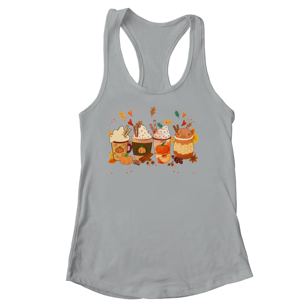 Pumpkin Spice Latte Fall Coffee Pumpkin Spice Thanksgiving Shirt & Tank Top | siriusteestore