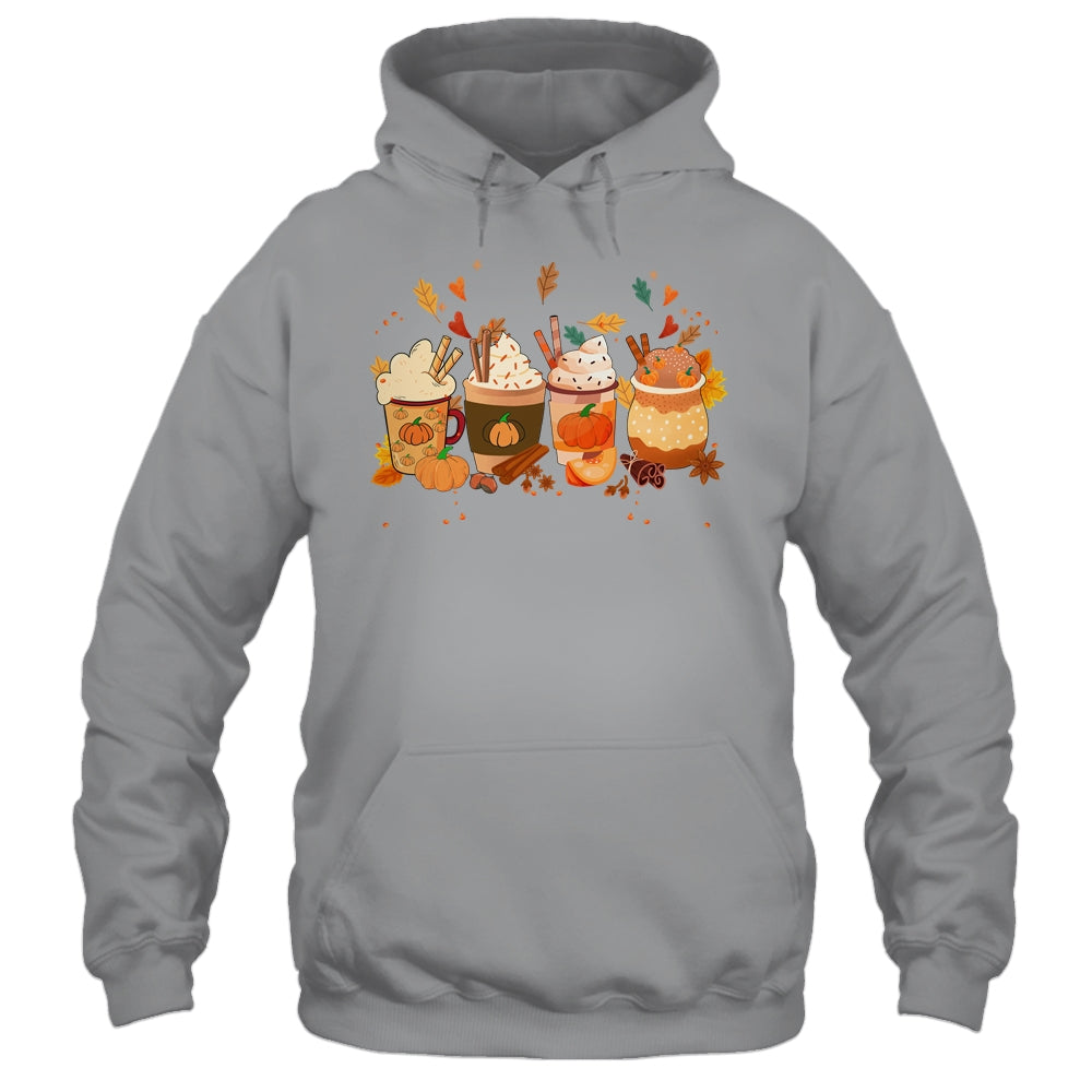 Pumpkin Spice Latte Fall Coffee Pumpkin Spice Thanksgiving Shirt & Tank Top | siriusteestore