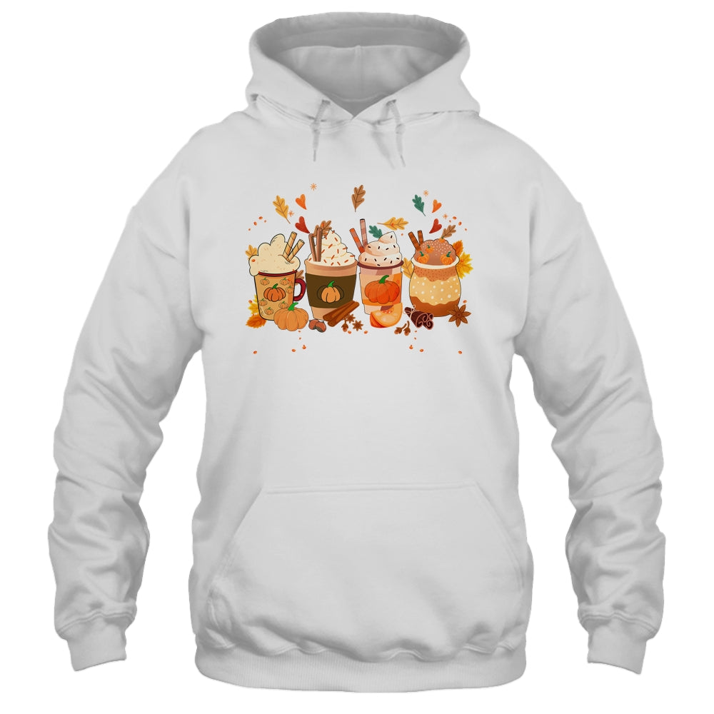 Pumpkin Spice Latte Fall Coffee Pumpkin Spice Thanksgiving Shirt & Tank Top | siriusteestore