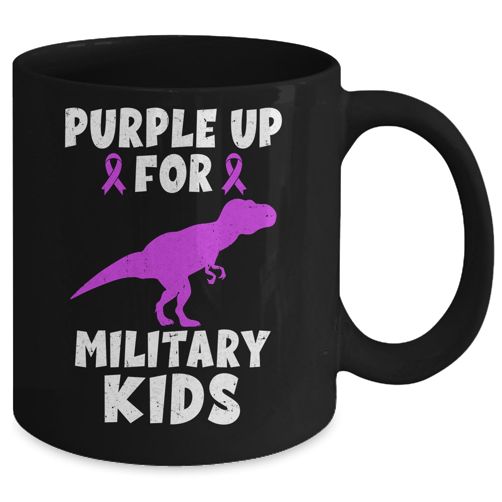 Purple Up For Military Kids Month Of The Military Child Boys Mug | siriusteestore
