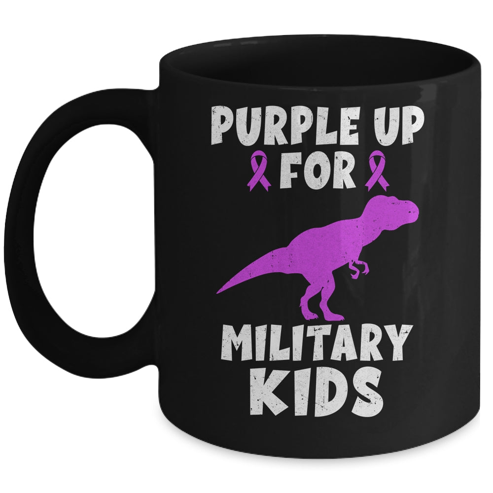 Purple Up For Military Kids Month Of The Military Child Boys Mug | siriusteestore