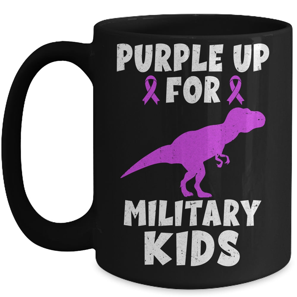 Purple Up For Military Kids Month Of The Military Child Boys Mug | siriusteestore