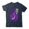 Purple Up Military Child Month American USA Flag Shirt & Hoodie | siriusteestore