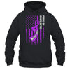 Purple Up Military Child Month American USA Flag Shirt & Hoodie | siriusteestore