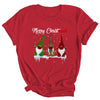 Quarantine Christmas Gnomes Wear Mask Buffalo Plaid Leopard Shirt & Sweatshirt | siriusteestore