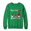 Quarantine Christmas Gnomes Wear Mask Buffalo Plaid Leopard Shirt & Sweatshirt | siriusteestore