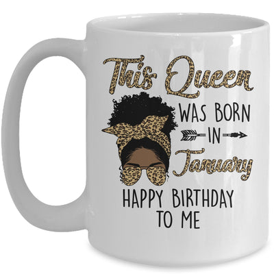 Queen Was Born In January Black Girl Birthday Mothers Day Mug | siriusteestore