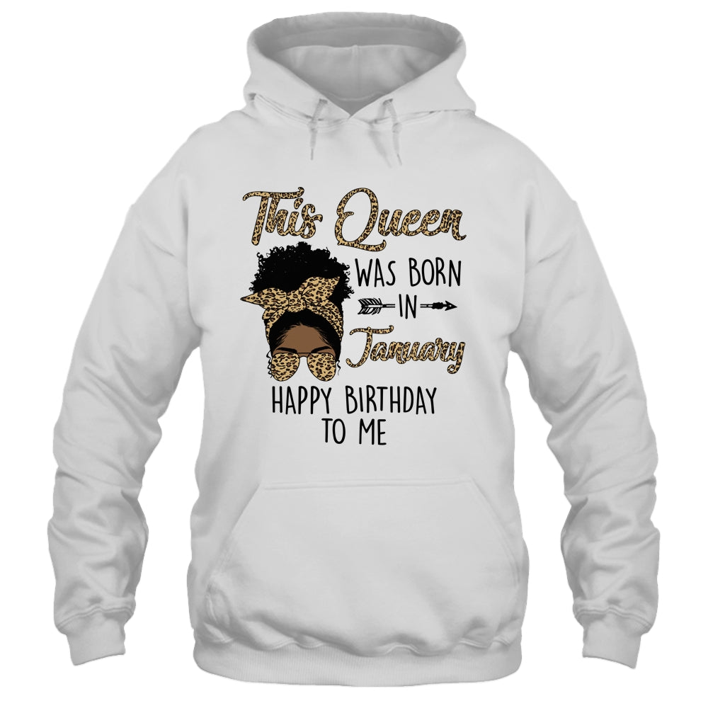 Queen Was Born In January Black Girl Birthday Mothers Day Shirt & Tank Top | siriusteestore