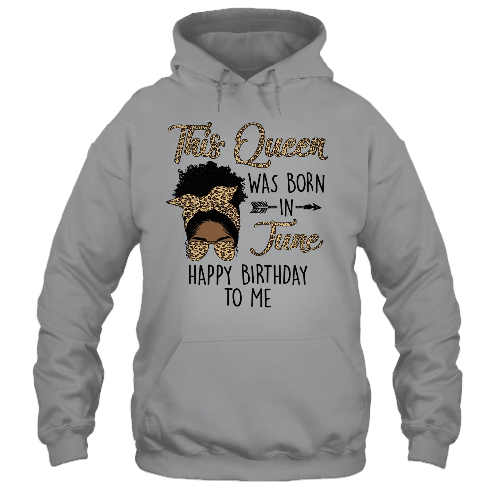 Queen Was Born In June Black Girl Birthday Mothers Day Shirt & Tank Top | siriusteestore