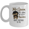 Queen Was Born In November Black Girl Birthday Mothers Day Mug | siriusteestore